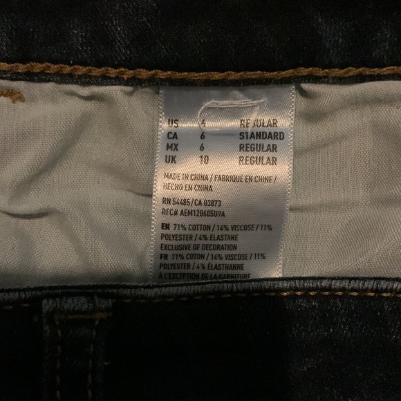 American Eagle Super Stretch X4 Hi Rise Jegging - Picture 8 of 10